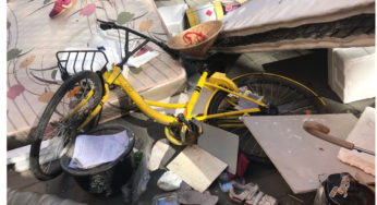 O fim das bicicletas públicas chinesas