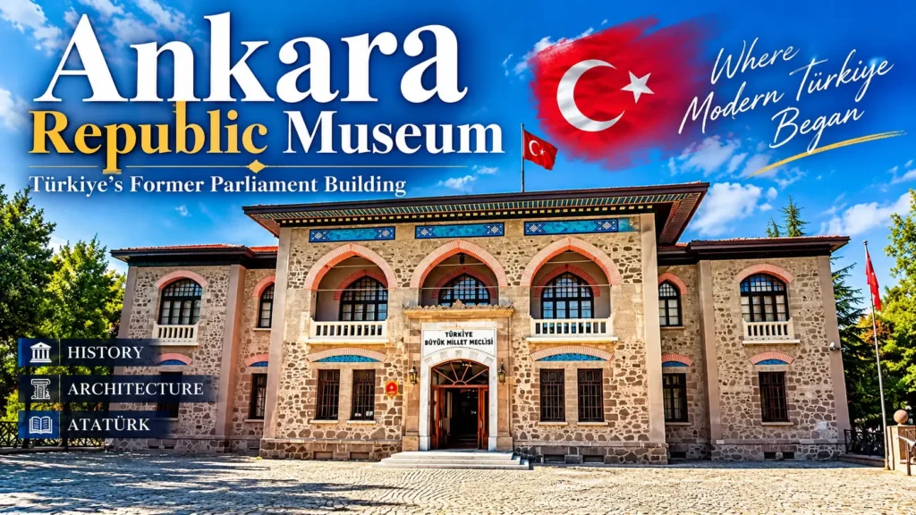 Ankara Republic Museum, the historic Second Parliament Building in Ulus, Ankara, Türkiye